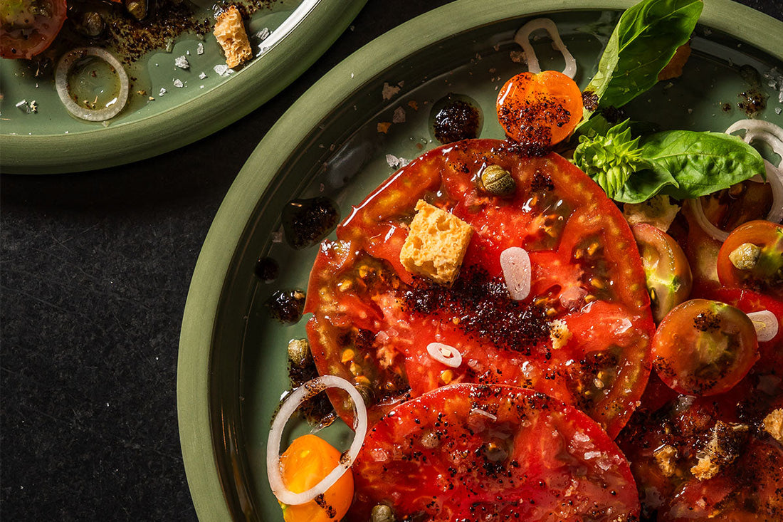 Tomatoes with Brown Butter