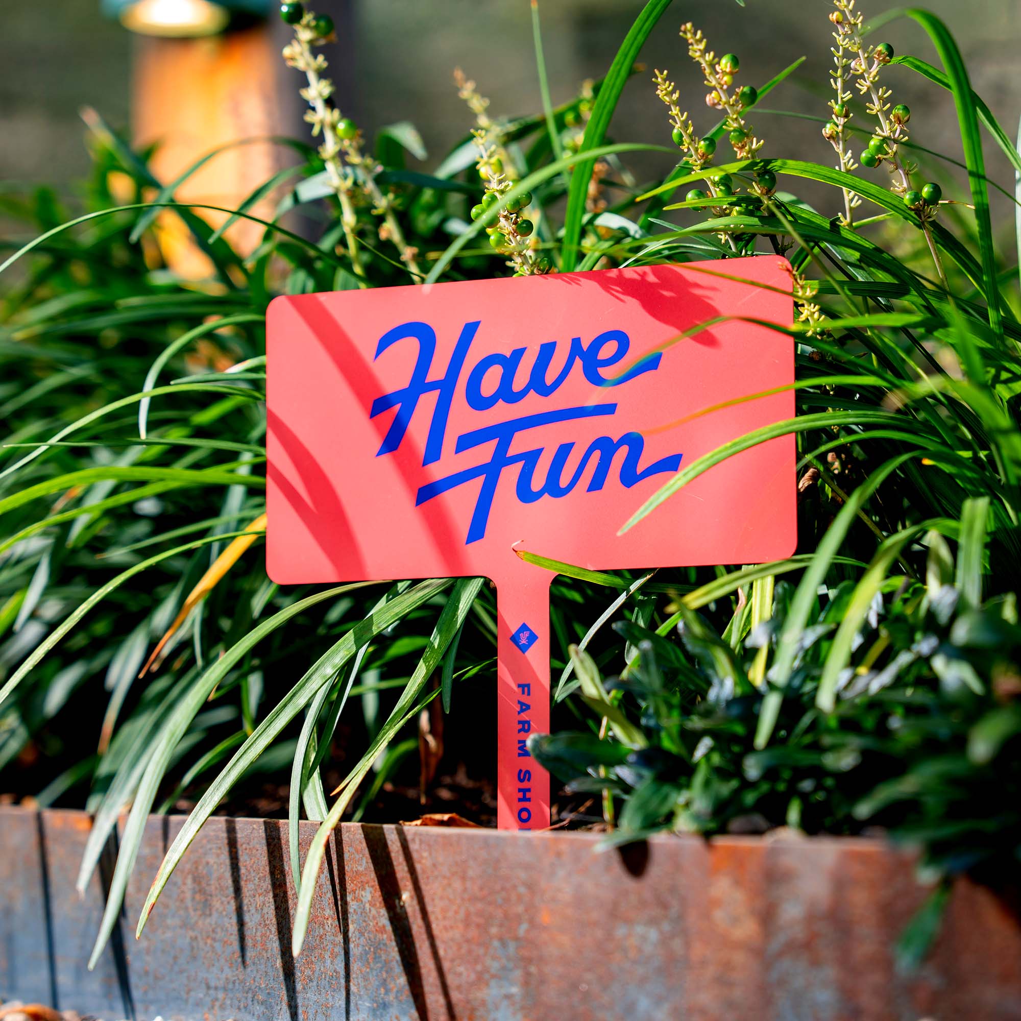 Have Fun Garden Stakes
