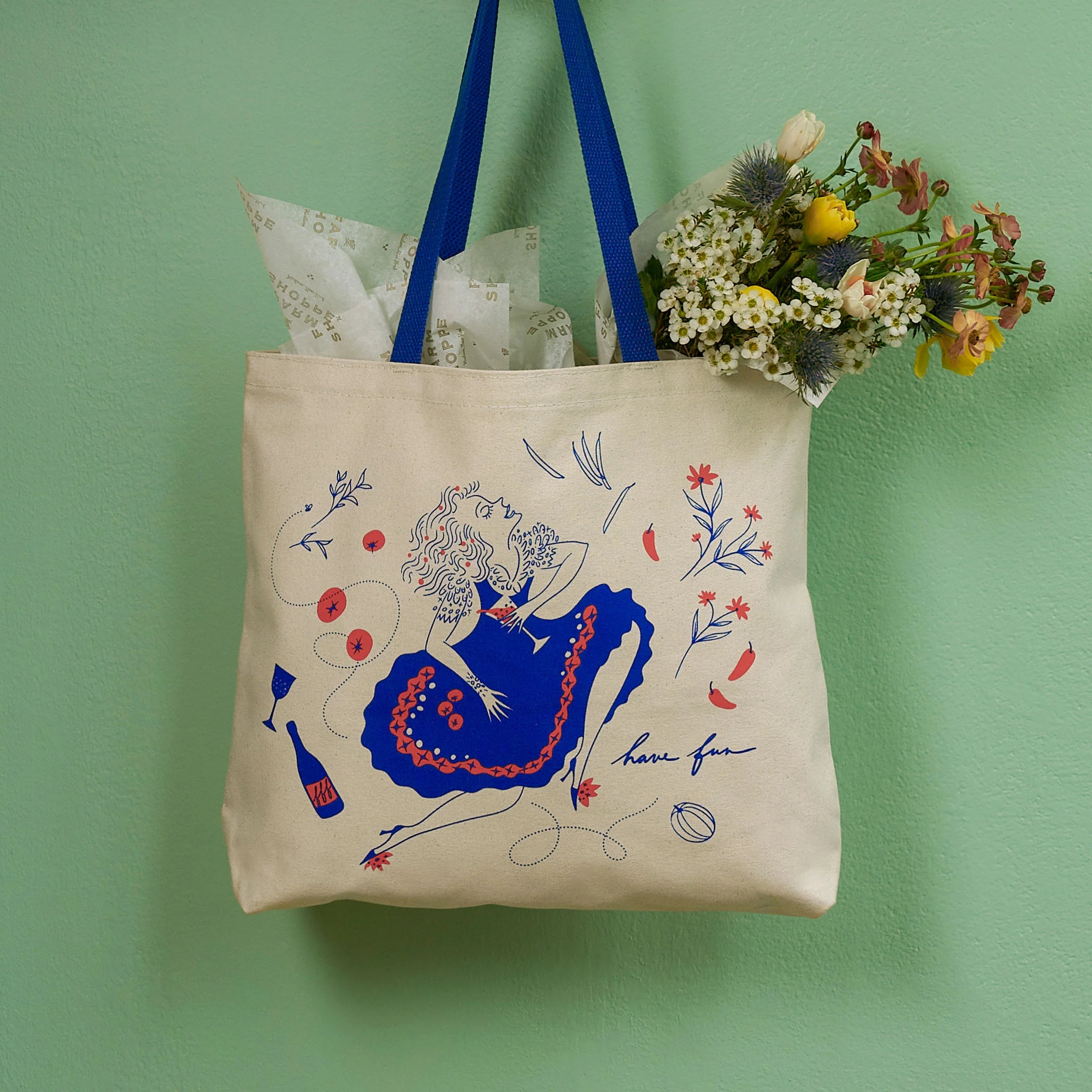Bianca Wine Tote
